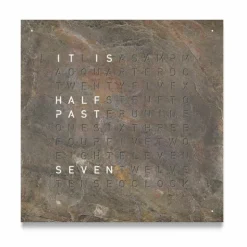 QLOCKTWO Earth 45 Creator's Edition Klok