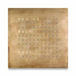 QLOCKTWO Earth 45 Creator's Edition Klok