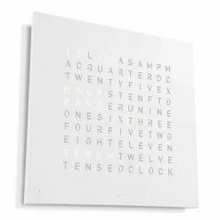 QLOCKTWO Earth 45 Metal Klok