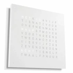 QLOCKTWO Earth 45 Metal Klok