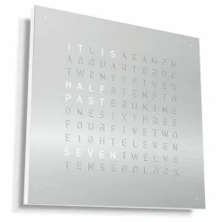 QLOCKTWO Earth 45 Metal Klok