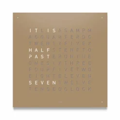 QLOCKTWO Earth 45 Metal Klok