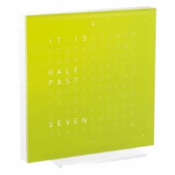 QLOCKTWO Earth 13,5 Pure Tafelklok