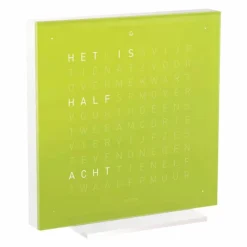 QLOCKTWO Earth 13,5 Pure Tafelklok