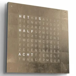 QLOCKTWO Earth 45 Universe Edition Klok