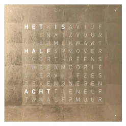 QLOCKTWO Earth 90 Universe Edition Klok