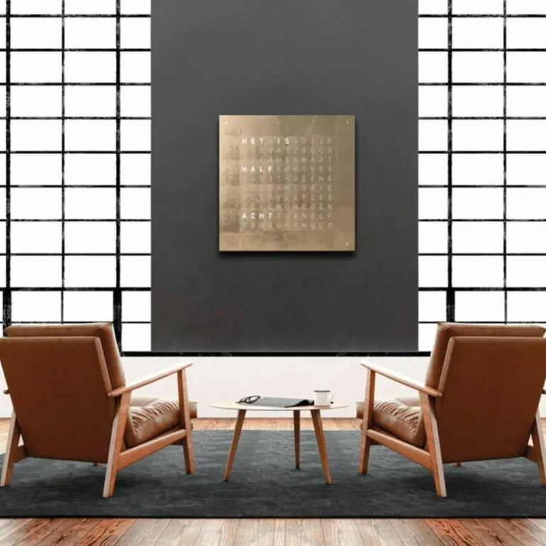 QLOCKTWO Earth 90 Universe Edition Klok