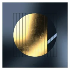 QLOCKTWO Moon 90 Klok