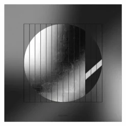 QLOCKTWO Moon 90 Klok