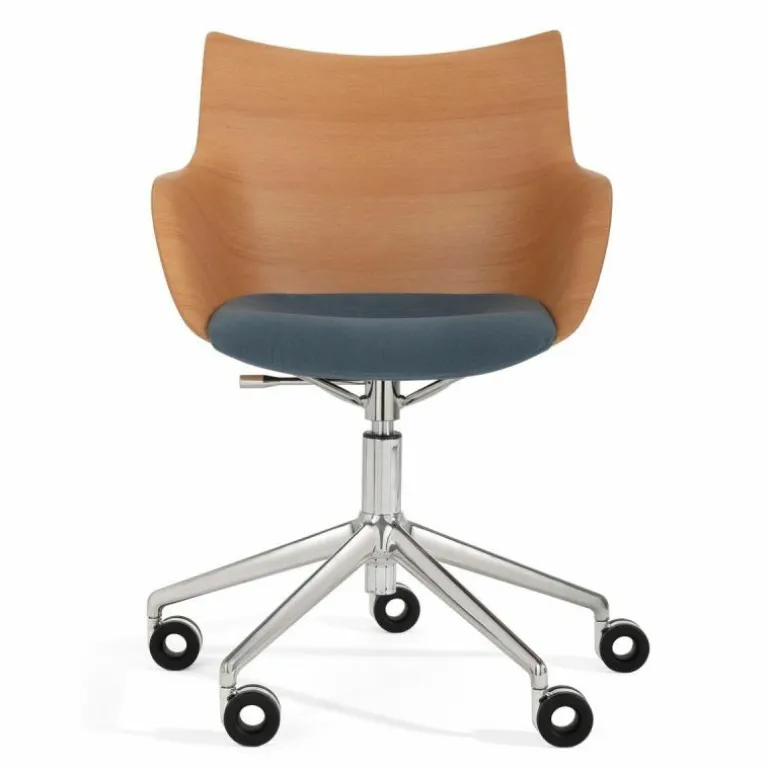 Q/Wood Soft Bureaustoel