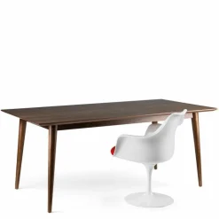 Retro Walnut Eettafel