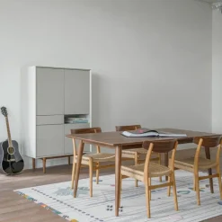 Retro Walnut Eettafel