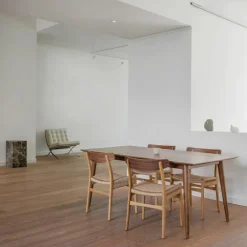 Retro Walnut Eettafel