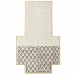 Rhombus Mangas Space Vloerkleed Ivory