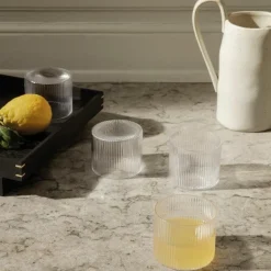 Ripple Low Glas, set van 4