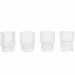 Ripple Small Glas - set van 4