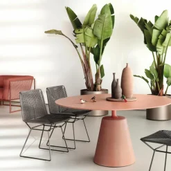 Rock Eettafel Cement