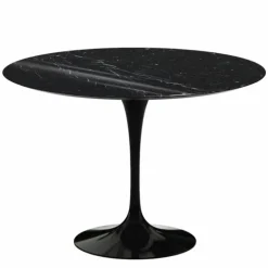 Saarinen Tulip Eettafel Met Zwart Onderstel - Rond