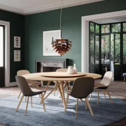 Seito Wood Eettafel Rond