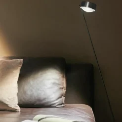 Sento Lettura Vloerlamp Met Zwart Onderstel