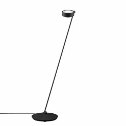 Sento Lettura Vloerlamp Met Zwart Onderstel