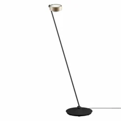 Sento Lettura Vloerlamp Met Zwart Onderstel