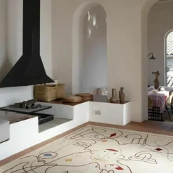 Silhouette Vloer- en Wandkleed