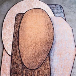 Sketched Collage Vloerkleed