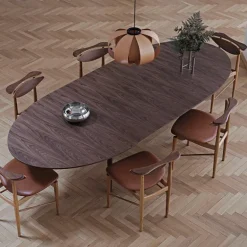 Small Silver Eettafel