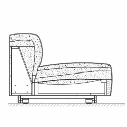 Soft Modular Sofa 2-zits Bank