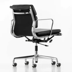 Soft Pad Chair EA 217 - Gepolijst / Leder