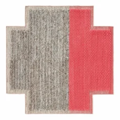 Square Plait Mangas Space Vloerkleed Coral S