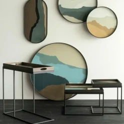 Square Tray Salontafel Set