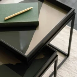 Square Tray Salontafel Set