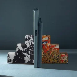 Swirl Boekensteun Set Van 2