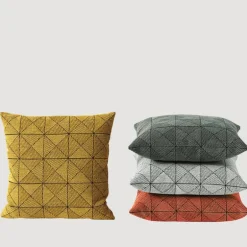 Tile Kussen Zwart-Wit