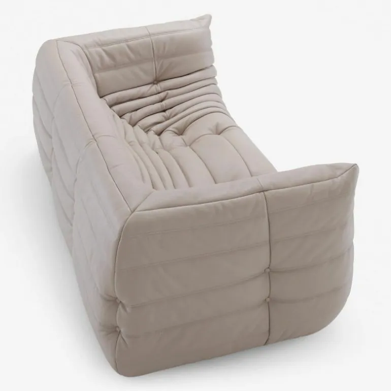 Togo 2-Zits Bank Met Armleuning