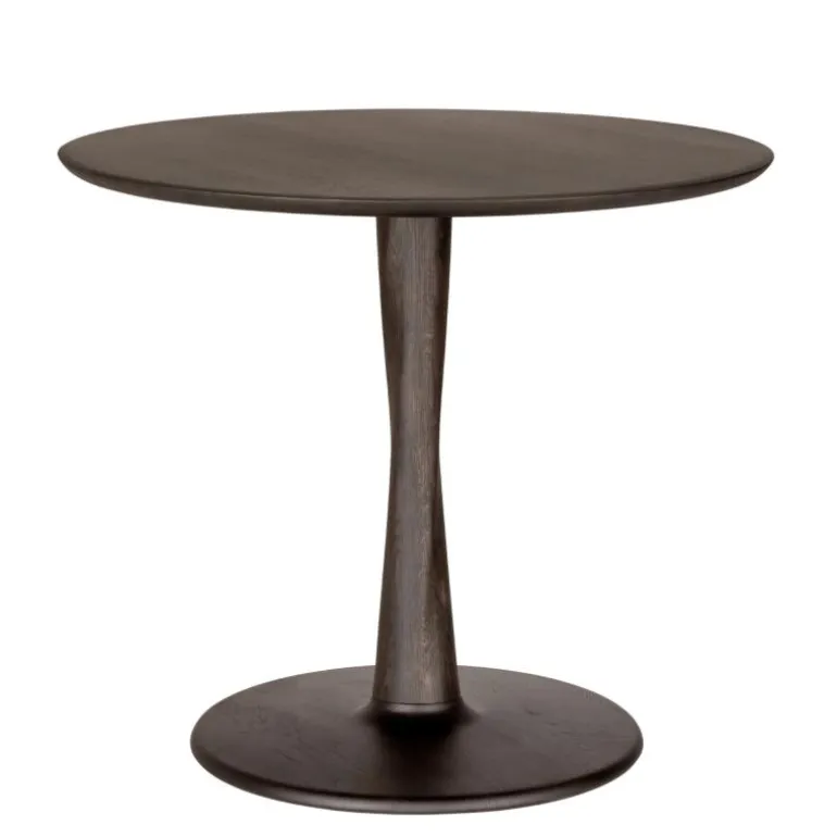 Torsion Eettafel Bruin Gelakt Eiken