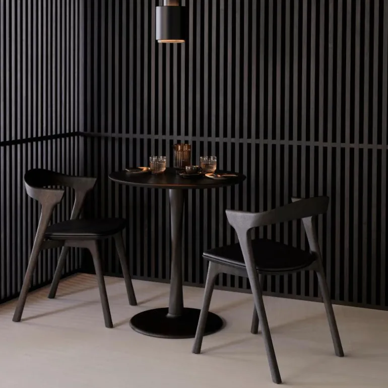 Torsion Eettafel Bruin Gelakt Eiken