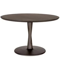 Torsion Eettafel Bruin Gelakt Eiken