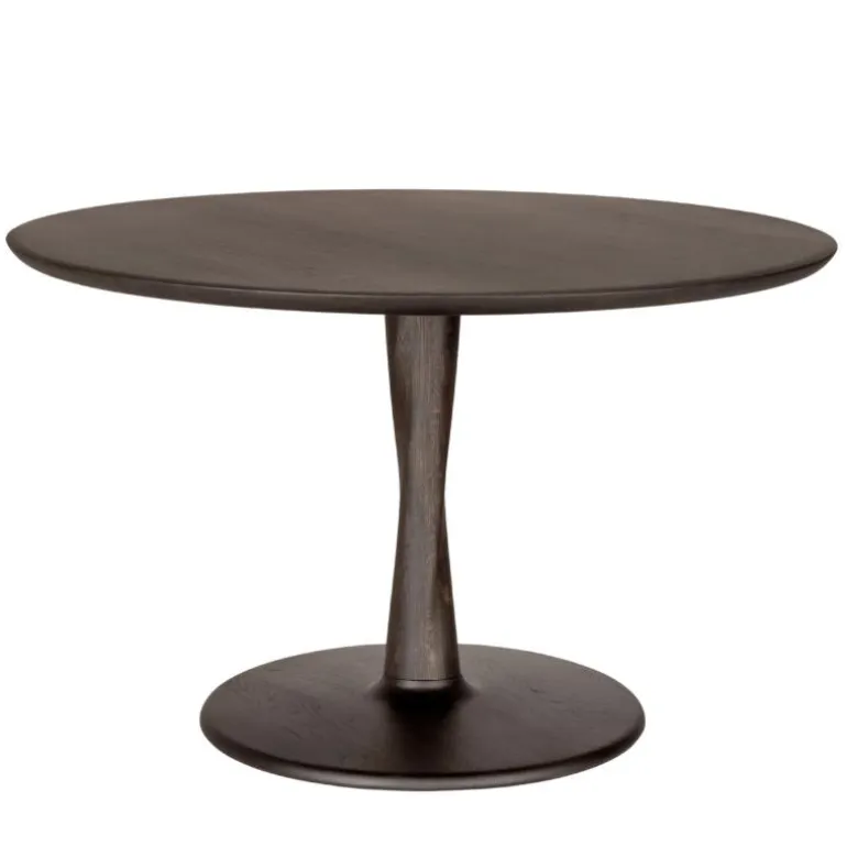 Torsion Eettafel Bruin Gelakt Eiken