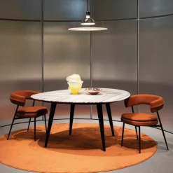 Tweed Eettafel Marmer