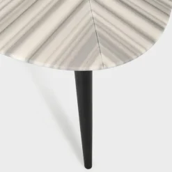 Tweed Eettafel Marmer