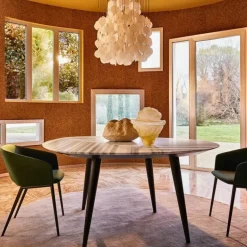 Tweed Eettafel Marmer