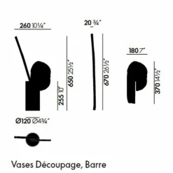 Vases Découpage Vaas