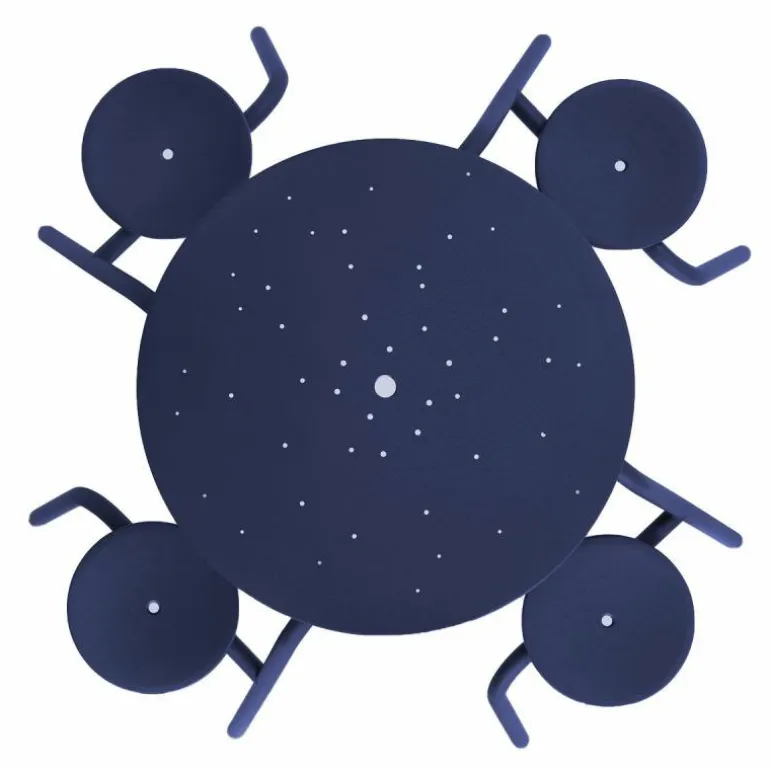 Virus 4-zits Picknicktafel