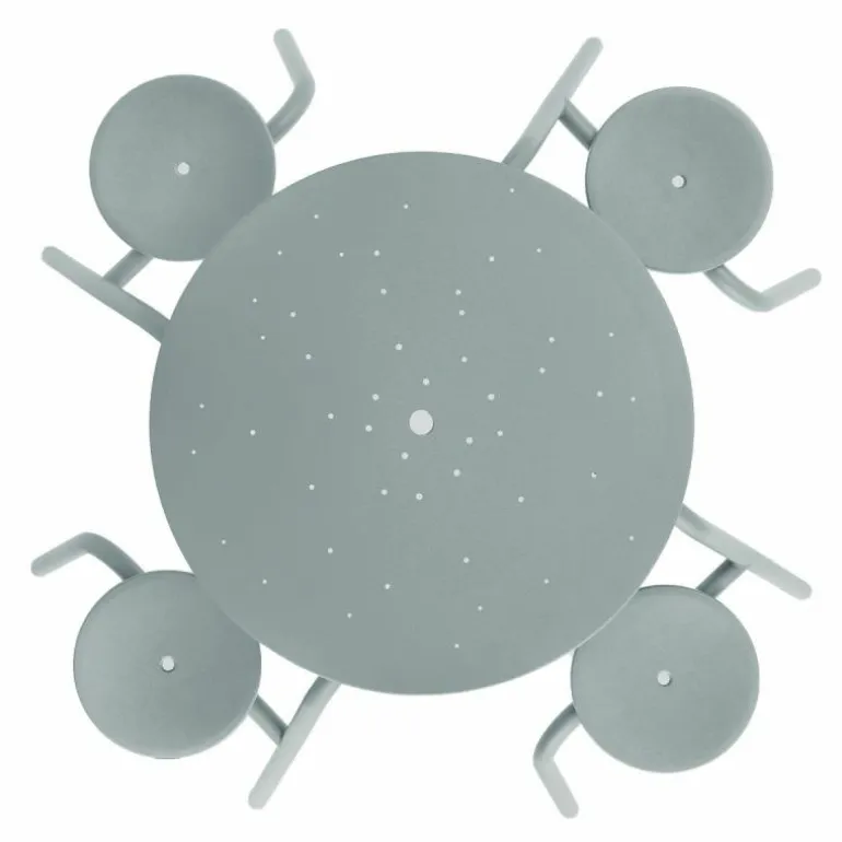 Virus 4-zits Picknicktafel