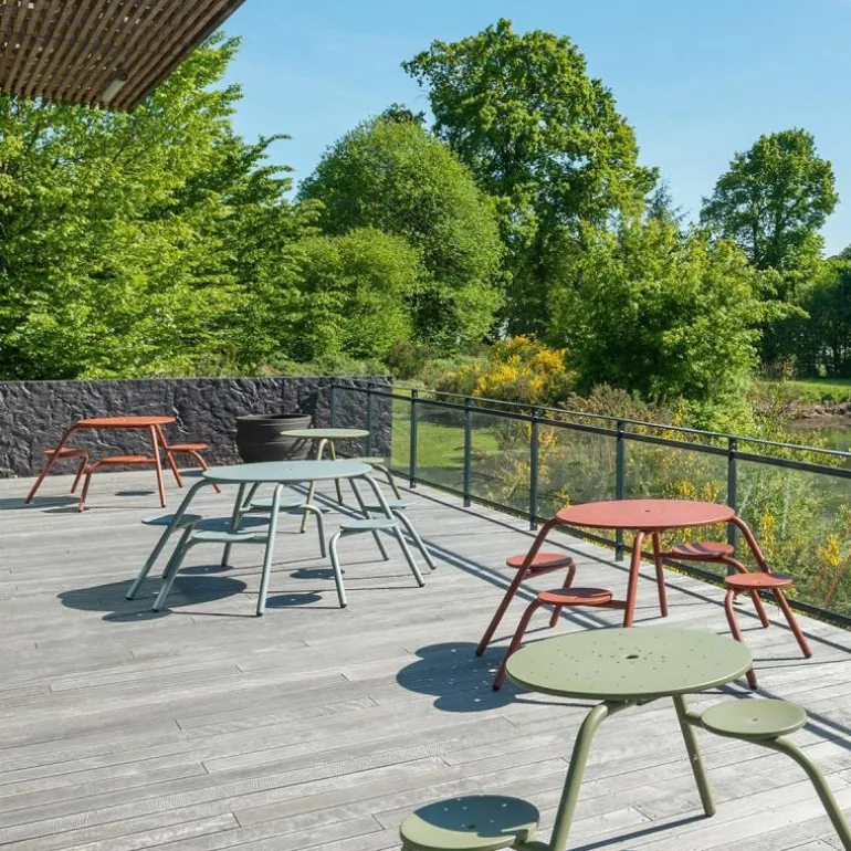 Virus 4-zits Picknicktafel