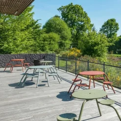 Virus 4-zits Picknicktafel