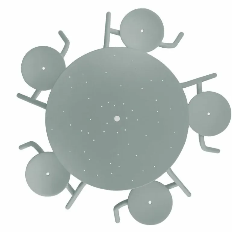 Virus 5-zits Picknicktafel